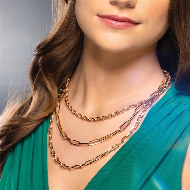 Golden Trio Necklace